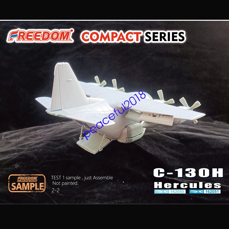 FREEDOM 162051 Compact Series:USAF C-130H Hercules Plastic Model - Image 4 of 4