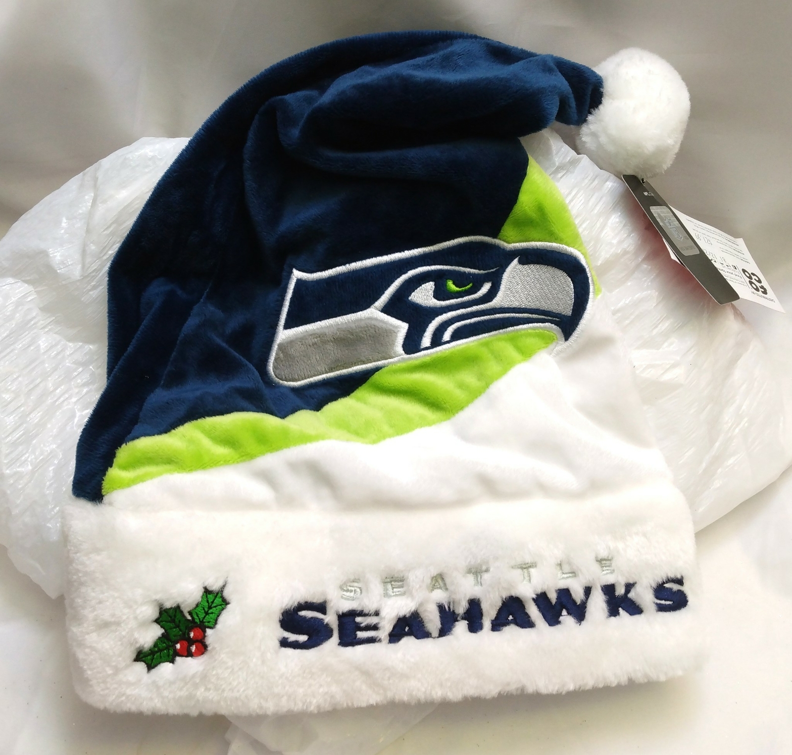 SEATTLE SEAHAWKS NFL ONE SIZE CHRISTMAS 