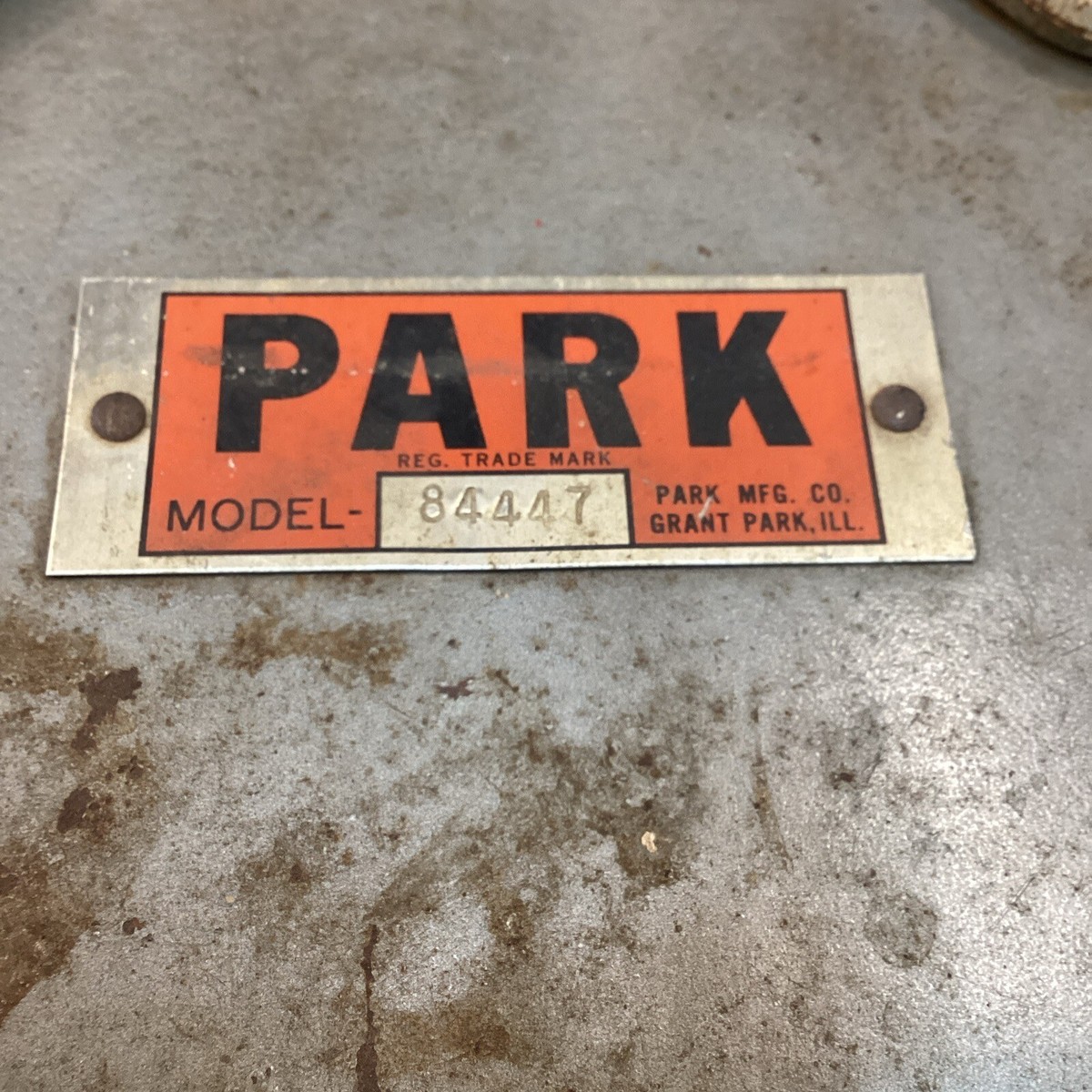 ヴィンテージ PARK ツールボックス ツールボックス シャビーグリーン PARK メタルボックス 工具箱