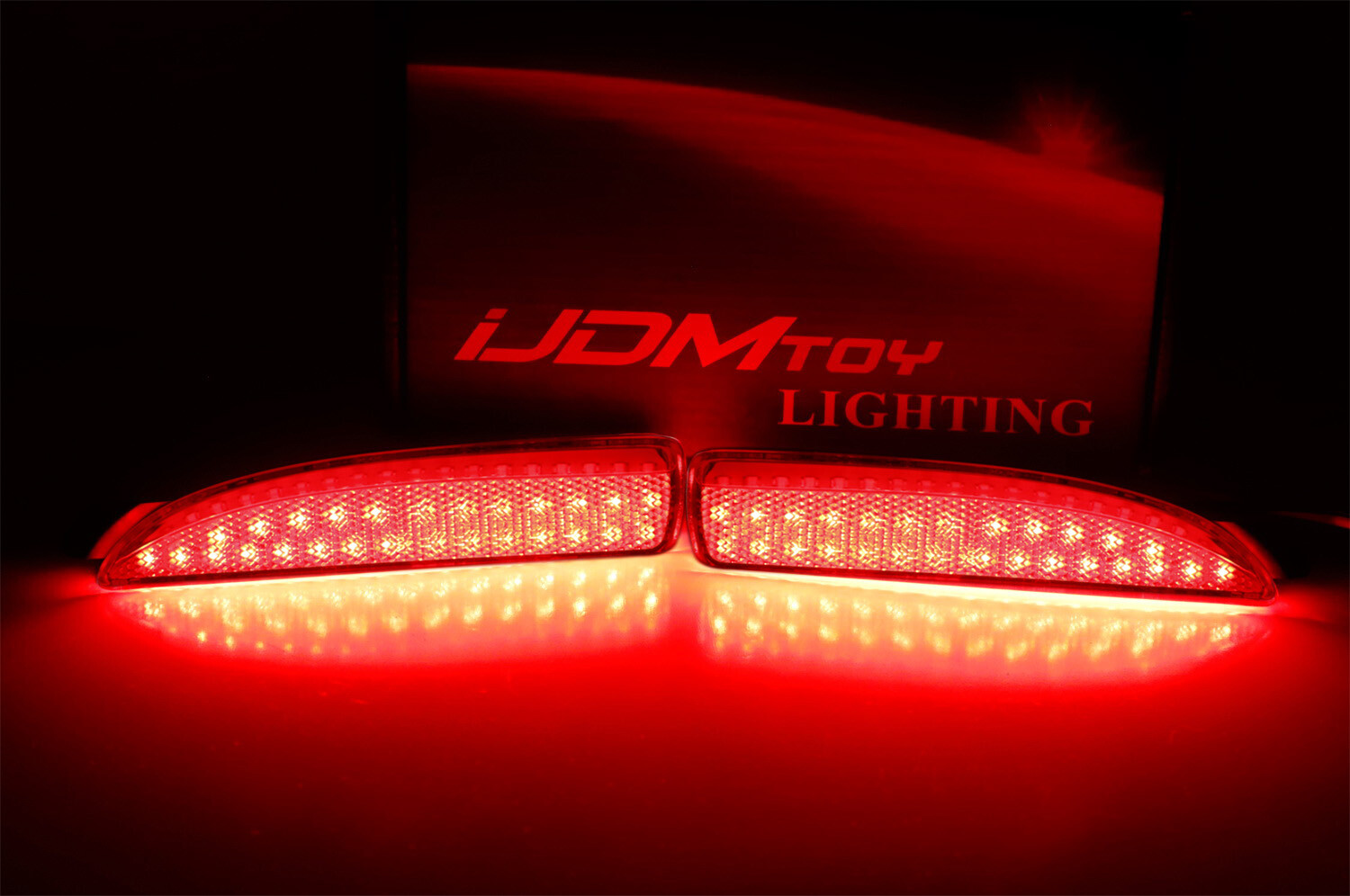 Clear Lens 90SMD Full LED Side Marker Light Assy For 20042008 Mazda 3