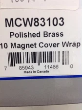Rutherford Controls - MCW83103 - Cover Wrap, 8310 Series, Maglock, 605 Finish