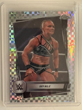 2025 Topps Chrome WWE Ivy Nile #93 X-Fractor mega box exclusive