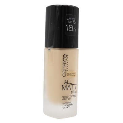 Catrice ALL MATT PLUS shine control make Up 025 Sand Beige - NEU OVP