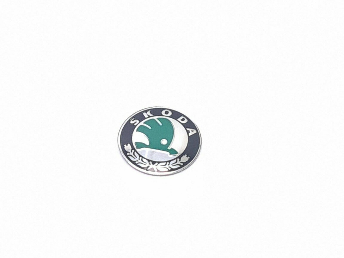 NEU Original SKODA Key/Schlüssel emblem (14mm) 3T0837891 | eBay