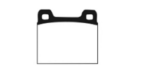 EBC Redstuff Brake Pad Set Rear for Ferrari / Lamborghini / Maserati / Porsche