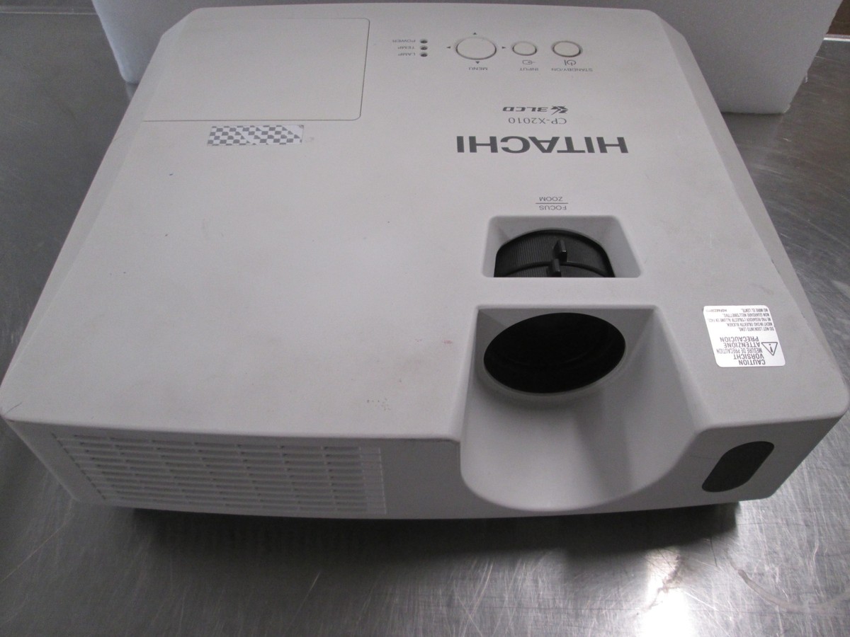 Hitachi Model: CP- X2010, LCD projector 100-120v/ 220-240v , 50