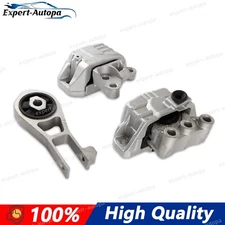 3x Engine Motor Mounts For 2.4L Jeep RENEGADE Automatic Transmission 2015-2021