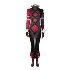 Gotham Knights Harley Quinn Full Set Uniform Costume Cosplay Halloween