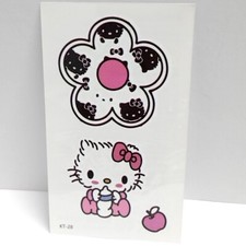 Hello Kitty Temporary Tattoos for Kids - Waterproof, Easy to Apply, 7