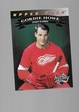 HOF Gordie Howe, Upper Deck Heroes, Dynasty in Detroit