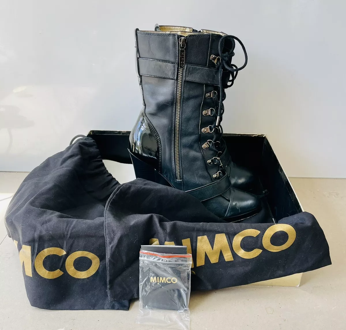 Mimco boots best sale