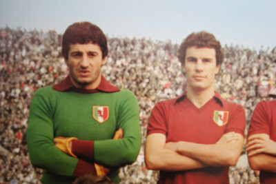 Poster Torino Calcio, Saison 1975/76, Format 58x42 Cm, état D'occasion