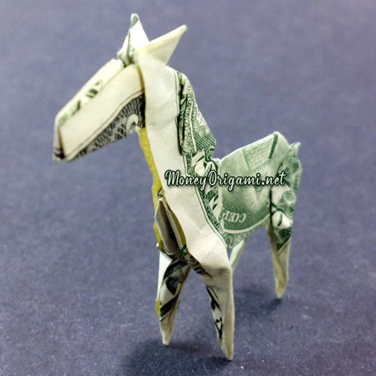 Dollar Origami Horse Made with REAL MONEY Handmade Cash Animal Pony Art |  eBay