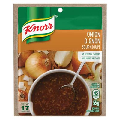 Onion Soup Mix 55g/1.9 oz, Pack of 12 {Imported from Canada}