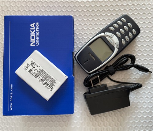 Original Nokia 3310 Blue Unlocked 2G GSM 900/1800 Good Quality Cellular Phone - Afbeelding 6 van 13