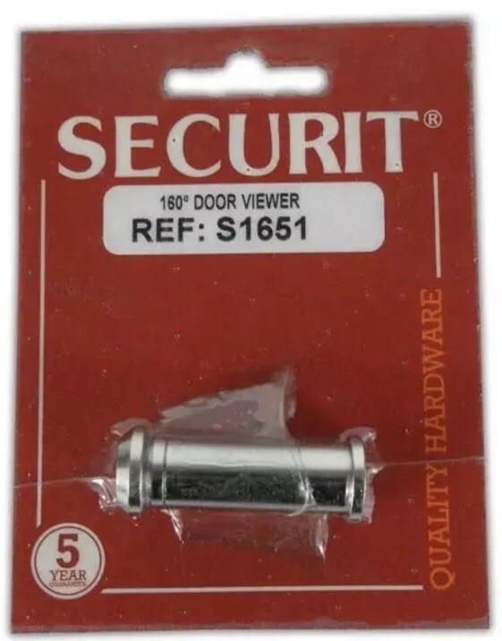 160 DEGREE DOOR VIEWER HOME SECURITY PEEP HOLE LENS WIDE VISION SPY CHEAKING