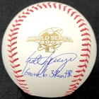 Scott Spiezio signed "Game 6 3 Run HR" Angels 2002 World Series Baseball ~ BAS