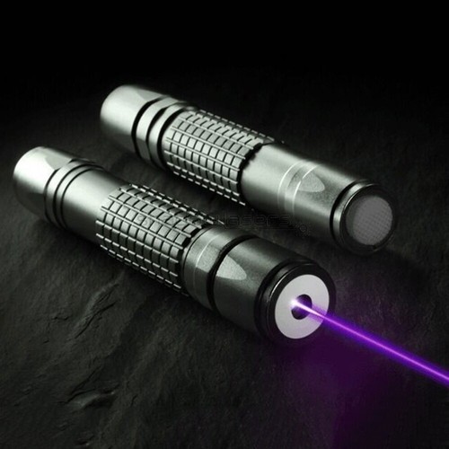 PX2 405nm Focusable BURNING Purple Laser Pointer & Battery & Charger &Holster US - Picture 3 of 5
