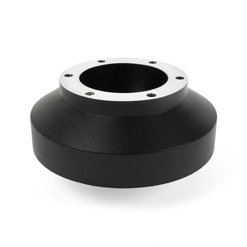 Black 6 Bolt Quick Release Steering Wheel Hub Adapter For Honda Civic 2001-2011 - Foto 7 di 12