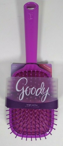 Goody Bright and Fun Hairbrush, Paddle, Purple 9.5" long #11154
