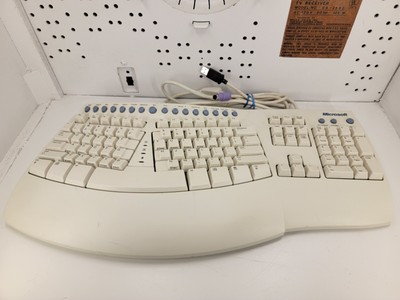 Microsoft Natural Ergonomic Keyboard Pro RT9401 USB + PS/2 - TESTED WORKS