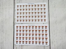 Sailor Bear Planner Stickers- Perfect For Any Planner, Scrapbooking, Invitation
