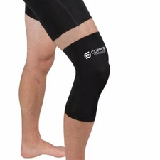 Compression Knee Brace for Knee Pain - Copper Infused Knee Stabilizer Support LG