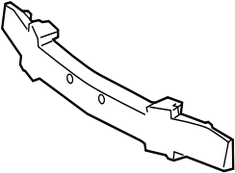 52611-07020 Toyota Absorber, front bumper energy 5261107020, New
