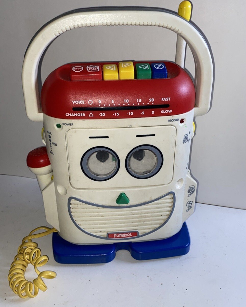 トイストーリー　ミスターマイクPLAYSCHOOL ボイスチェンジャー トイ・ストーリー MRミスターマイク ボイスチェンジャー テープ