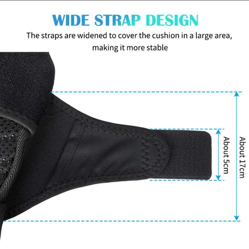 Silicone Gel Bicycle Saddle Cover MTB Road Bike Seat Cover Cushion w/ Rain Cover - Foto 12 di 18