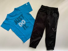 Nike Boys Short sleeve t-shirt athletic pants outfit size 4 Pants 4T Shirt