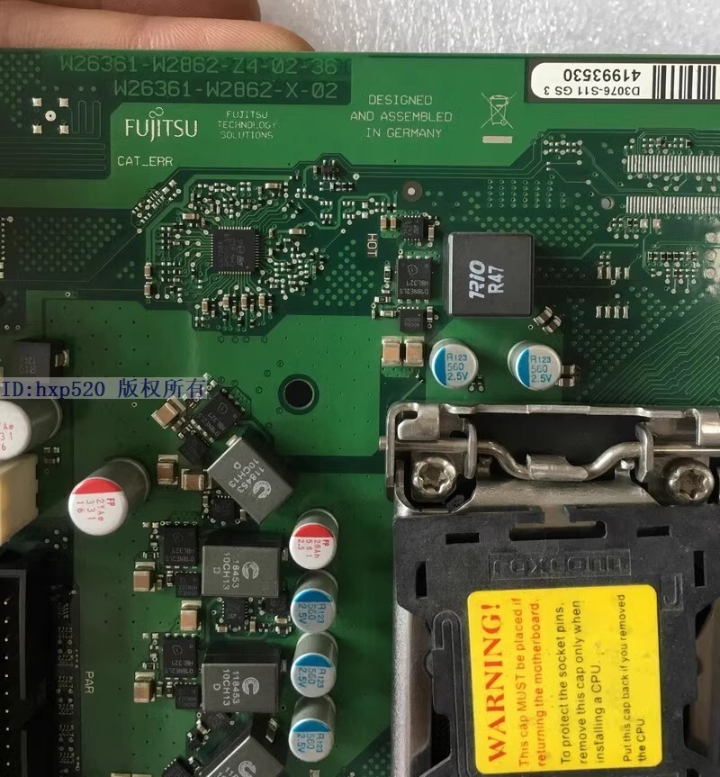 W26361-W2862-X-02 W26361-W2862-Z4-02-36 D3076-S11 motherboard | eBay