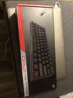 Motospeed CK62 61-Key Bluetooth/Wired Mechanical Keyboard