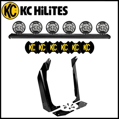 KC Hilites 50'' Apollo Pro Slimlite LED 300W Xross Light Bar fits 1997-06 Jeep TJ