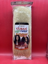 CUBAN TWIST 16" - FREETRESS EQUAL SYNTHETIC LONG MARLEY BRAID DOUBLE STRAND- 613