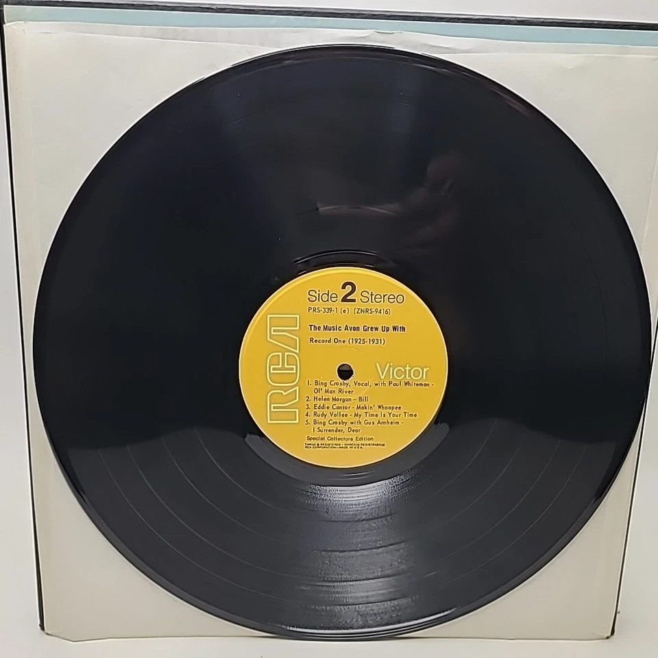 5 Golden Records -50 All Time Hits/All Time Musical Greats Vinyl LP Box Set 1970 — 第 4/4 张图片