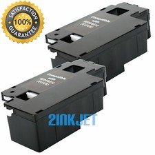 2 Black Toner Cartridge for Xerox Phaser 6000 6010 6010N Workcentre 6015 6015VNI