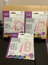 Crafters Companion Photopolymer Stamps Lot of 3