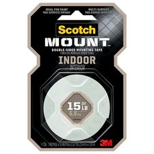 10 PACK 3M Scotch Mount Indoor 15LB Mounting Tape 1  X 125  3.47 Yds