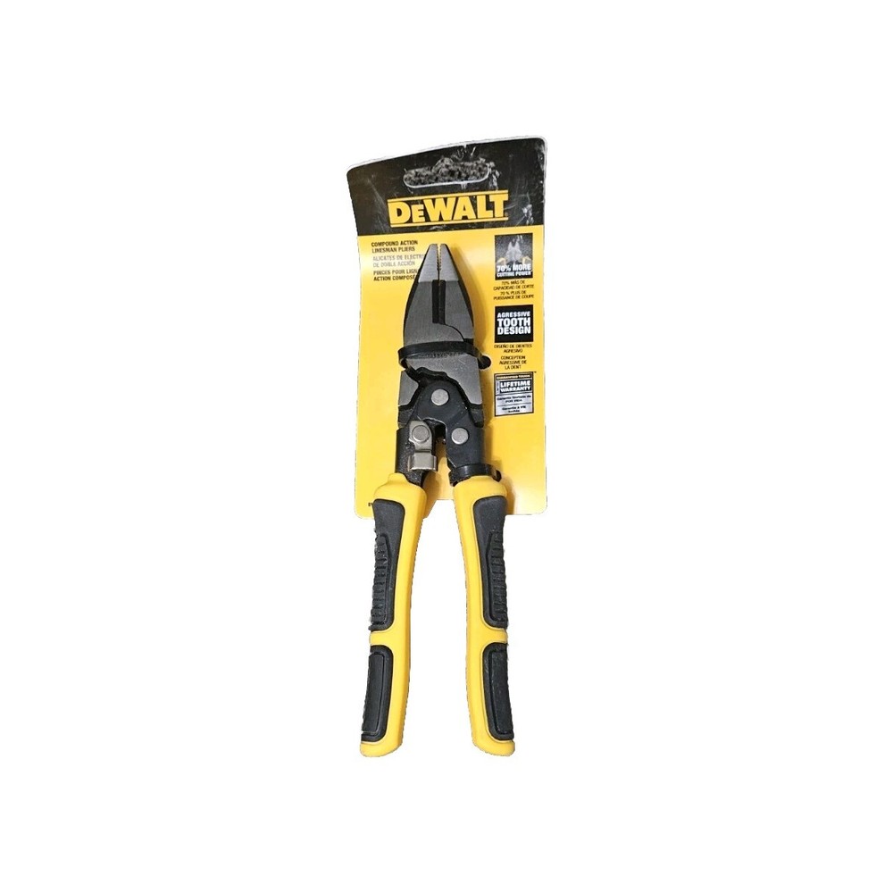 DeWalt DWHT70276 Lineman’s Pliers 8” New