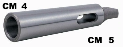 BUSSOLA DI RIDUZIONE DA CONO MORSE 5 A CM MT 4 TRAPANO FRESA TORNIO CM5 CM4 LTF