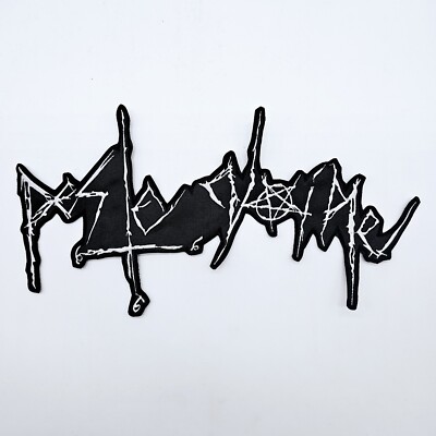 Peste Noire ブラックメタル black l 新品 Peste Noire White Logo EMBROIDERED BACK PATCH | eBay