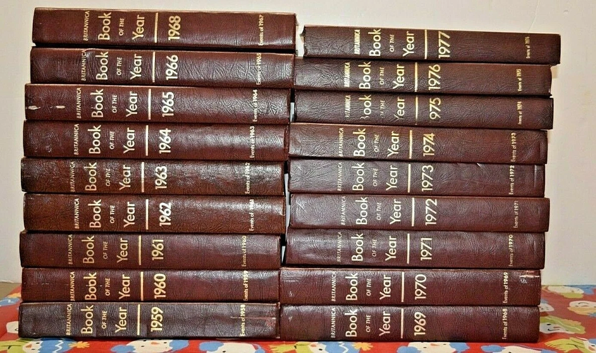 britannica book of the year products for sale | eBay
