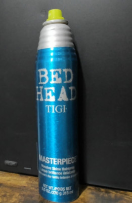 TIGI Bed Head Masterpiece Massive Shine Hairspray 9.5  Oz (MISSING CAP)