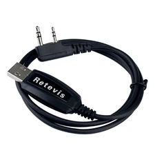 Retevis RT3S RT8 USB Date Cable Original for TYT MD-380/390 Walkie Talkie