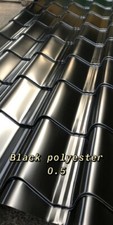 Tile effect Polyester Coated 0.5 ** barn roof** 'shed roof ** garage roof **