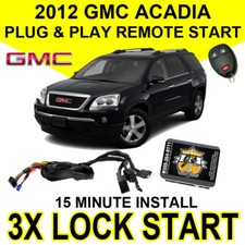 2012 GMC Acadia Plug  Play Remote Start System GM DIY 3X Lock Starter GM10
