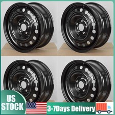 Set Of 4 New 16 X 6.5 Black Steel Wheel Rim For Nissan Sentra 2013-2019 Rim Us Set Of 4 New 16 X 6.5 Black Steel Wheel Rim For Nissan Sentra 2013-2019 Rim Us