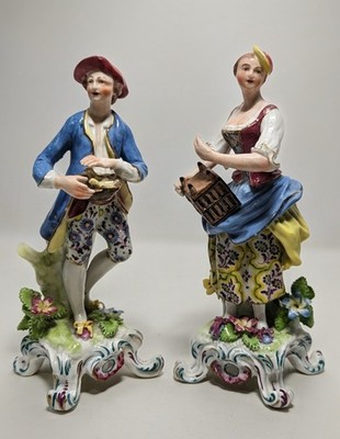 Samson et Cie, Figurines; Made In France 1800's Created In The Meissen Style