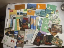 Lot 1980’s China Chinese Travel Brochures Postcard Books Maps Hong Kong Wall